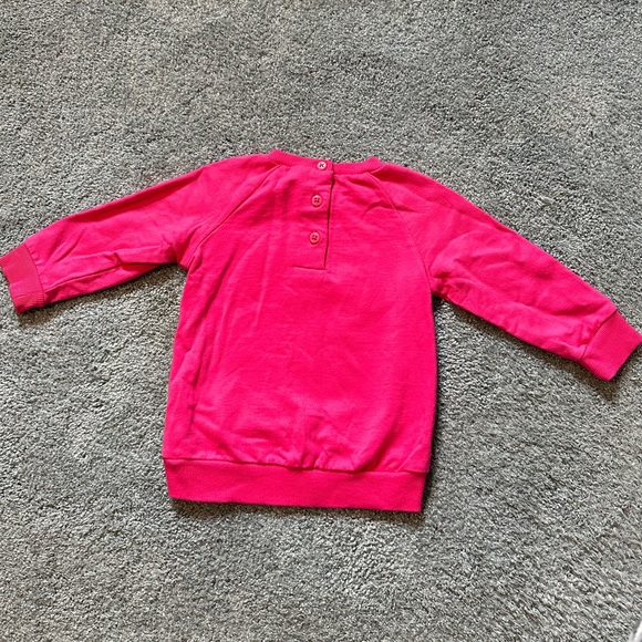Baby Girl Pink Little Me Sweatshirt - Picture 3 of 3